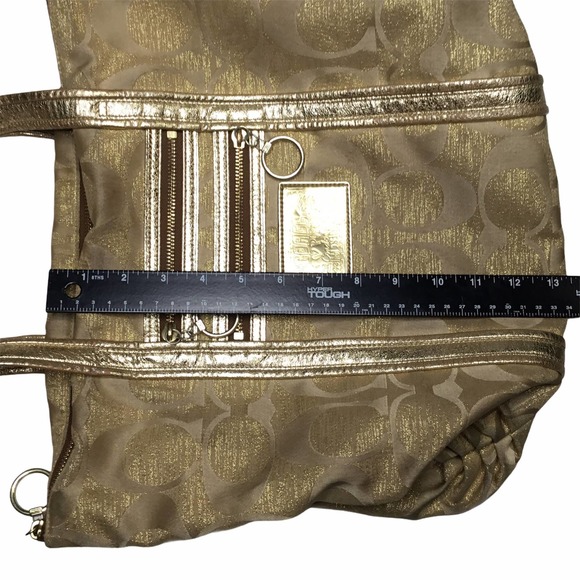 Coach Gold Poppy Bag - Picture 6 of 7